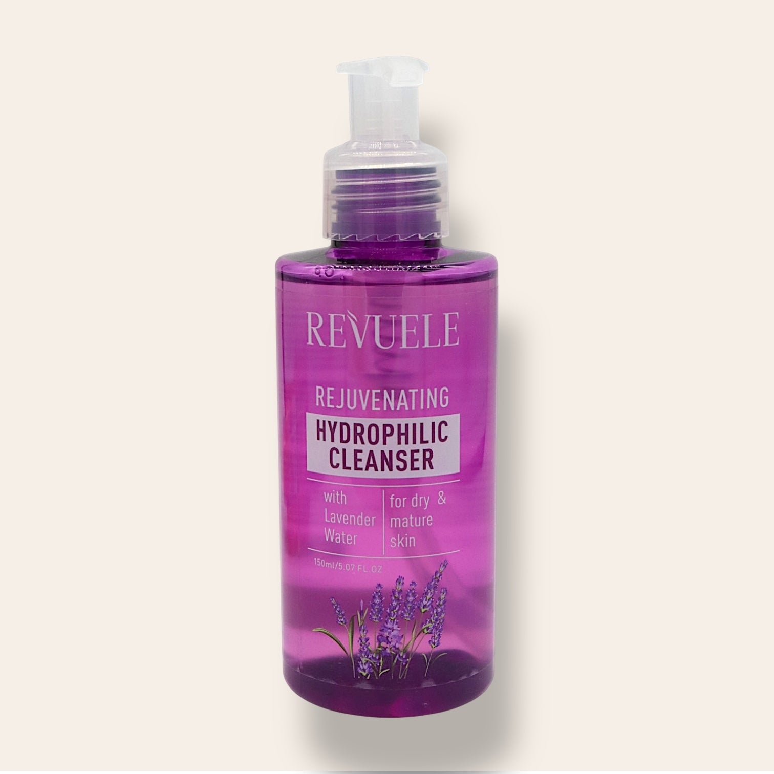 Nettoyant Visage Repulpant aux Extraits de Lavande