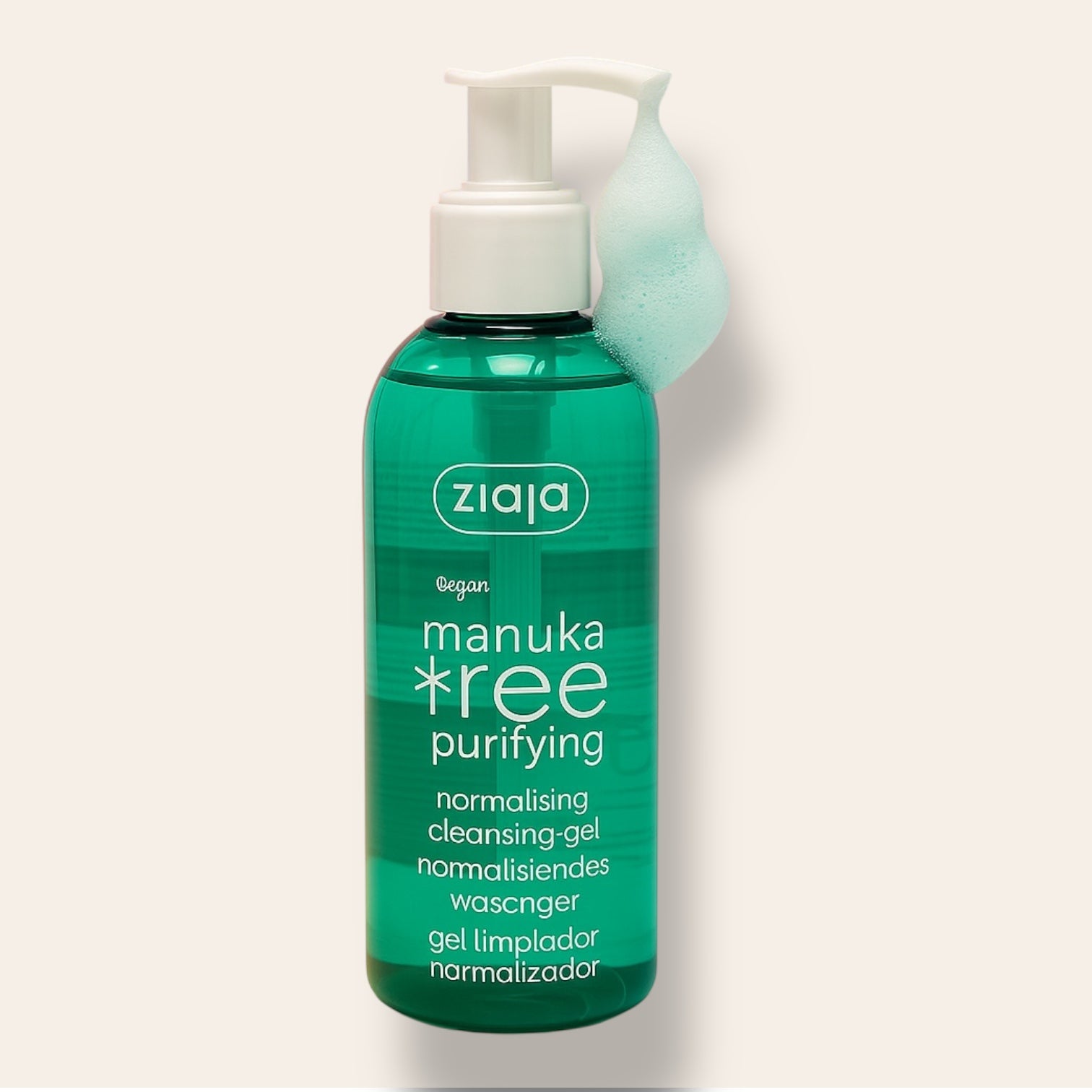 Gel Purifiant pour Peau Acnéique au Zinc et au Manuka 200 ml