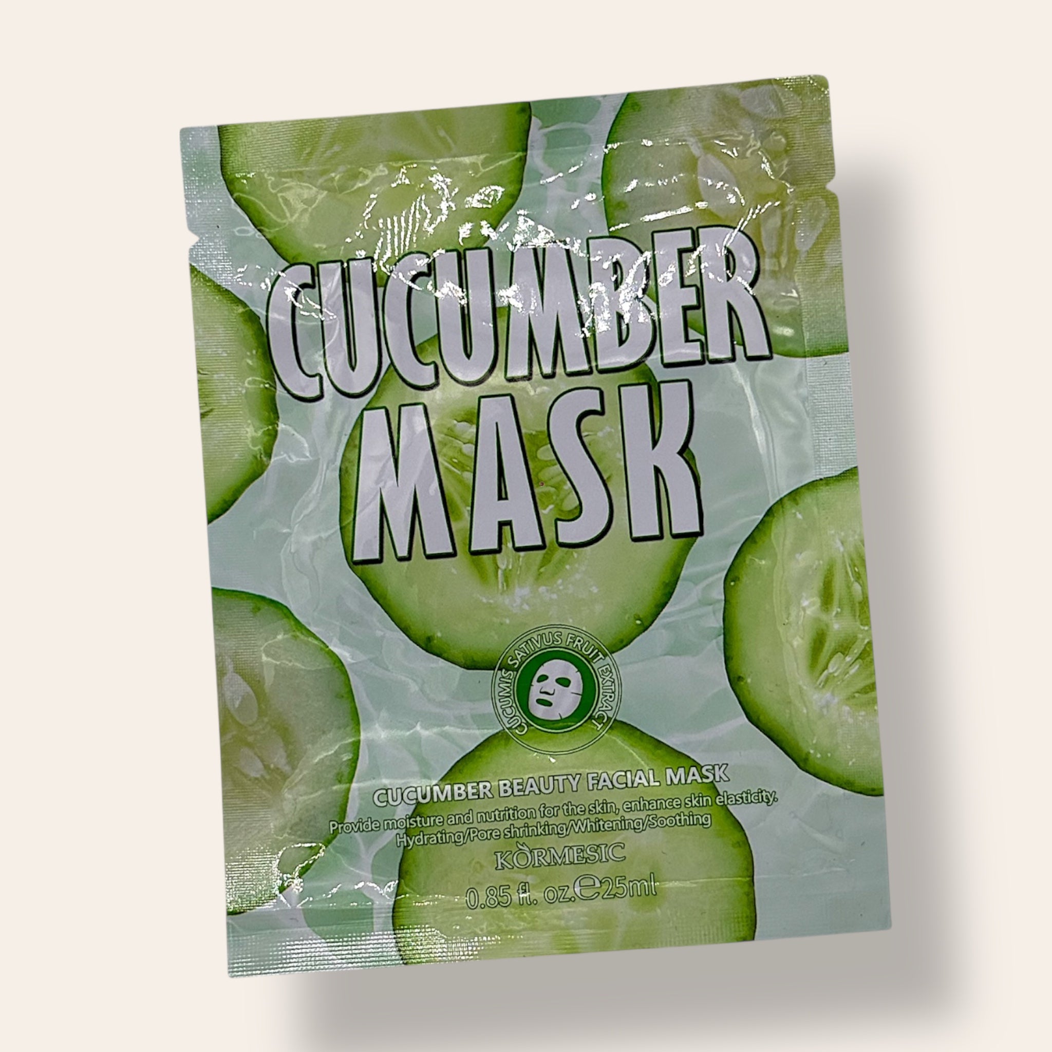 Masques Visage Hydratants au Concombre 25 g –