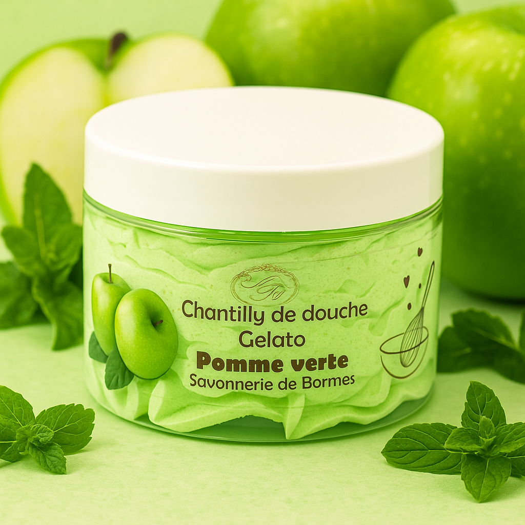 Chantilly de douche Pomme Verte 🍏
