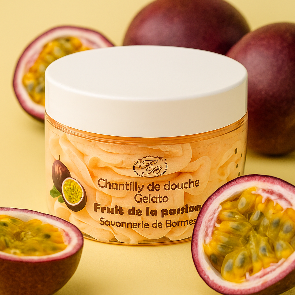 Chantilly de douche fruit de la passion
