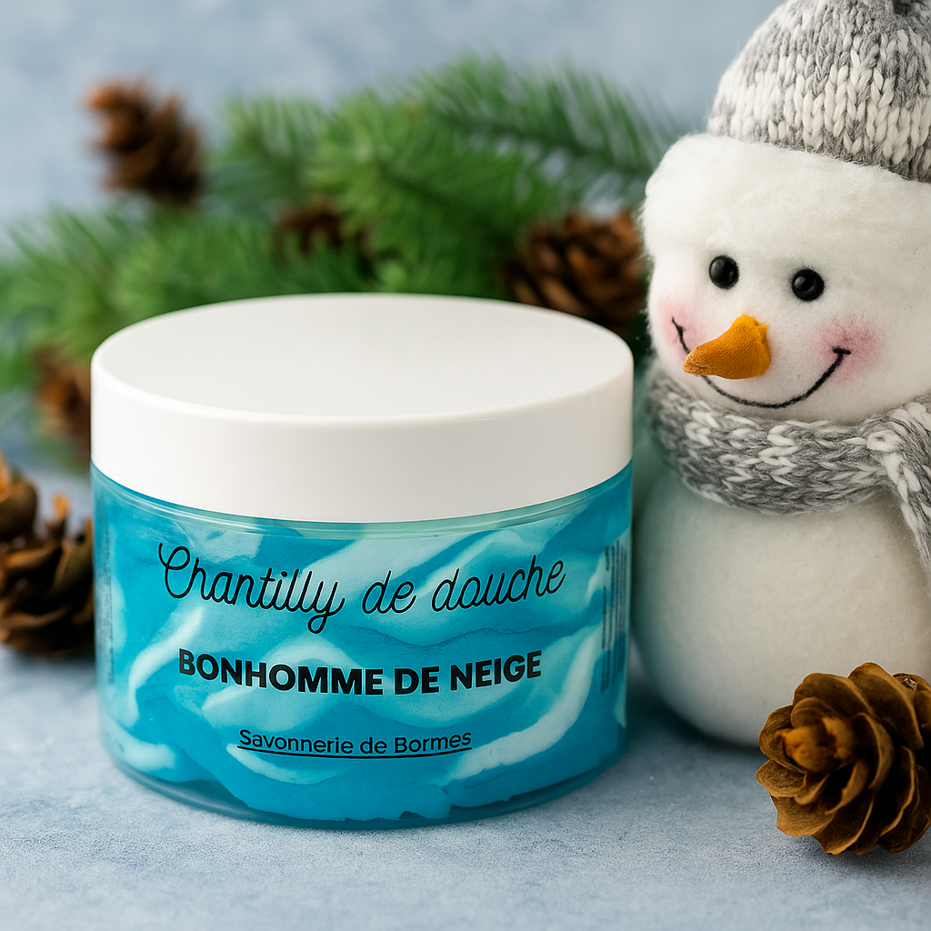 Chantilly de Douche “Bonhomme de Neige
