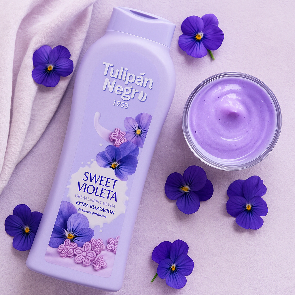 Gel douche 650ml Violette