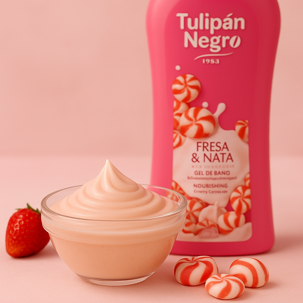 Gel de Douche “Fraise & Nata” (650 ml)