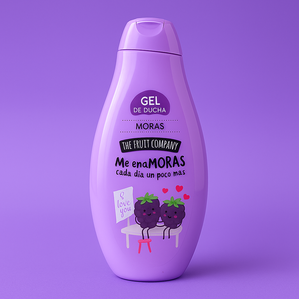 Gel Douche “Mûres”  (600 ml)