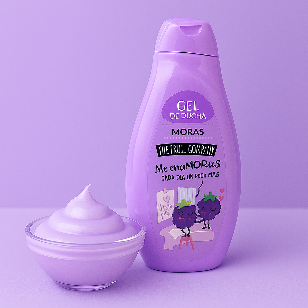 Gel Douche “Mûres”  (600 ml)