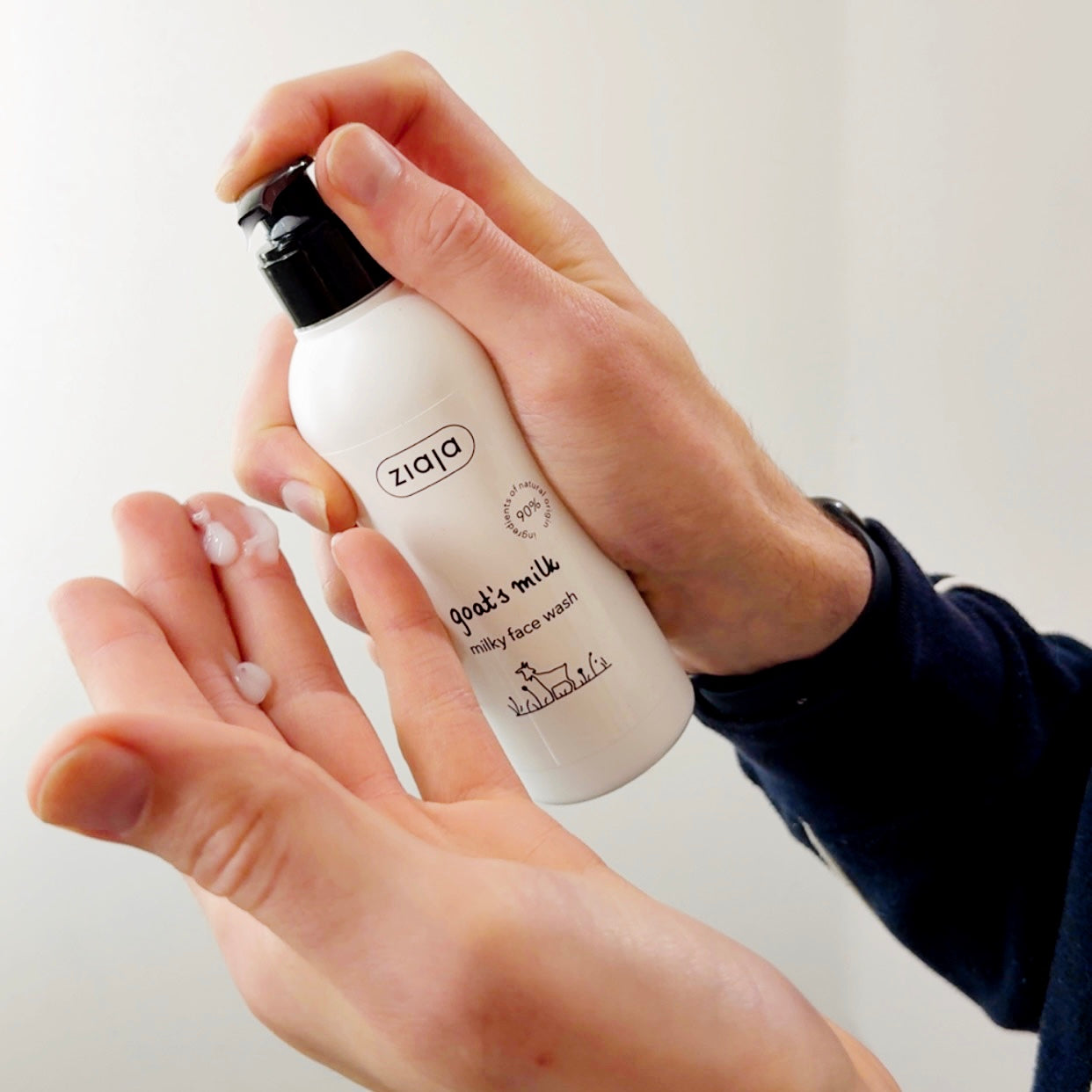 Nettoyant Visage Ultra Doux au Lait de Chèvre 200ml