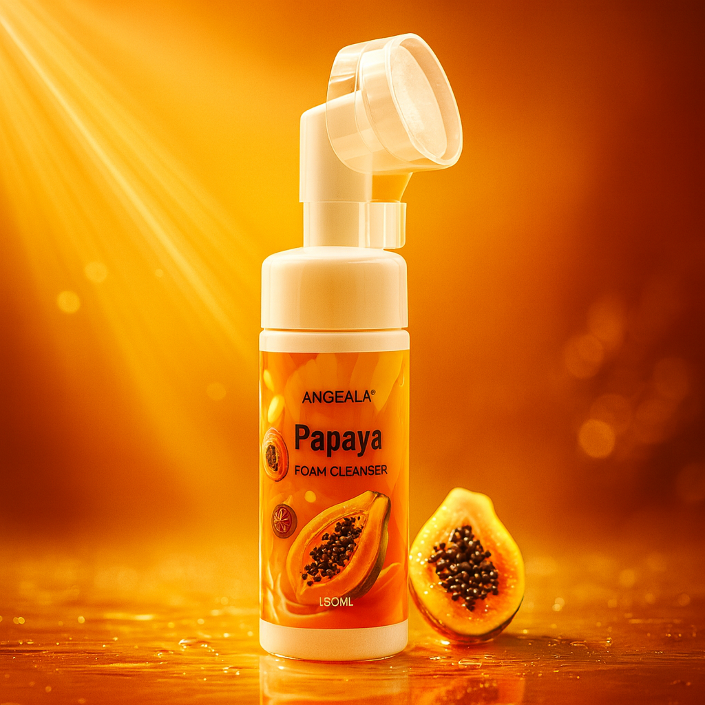 Mousse Démaquillante & Nettoyante à la Papaye (150 ml)