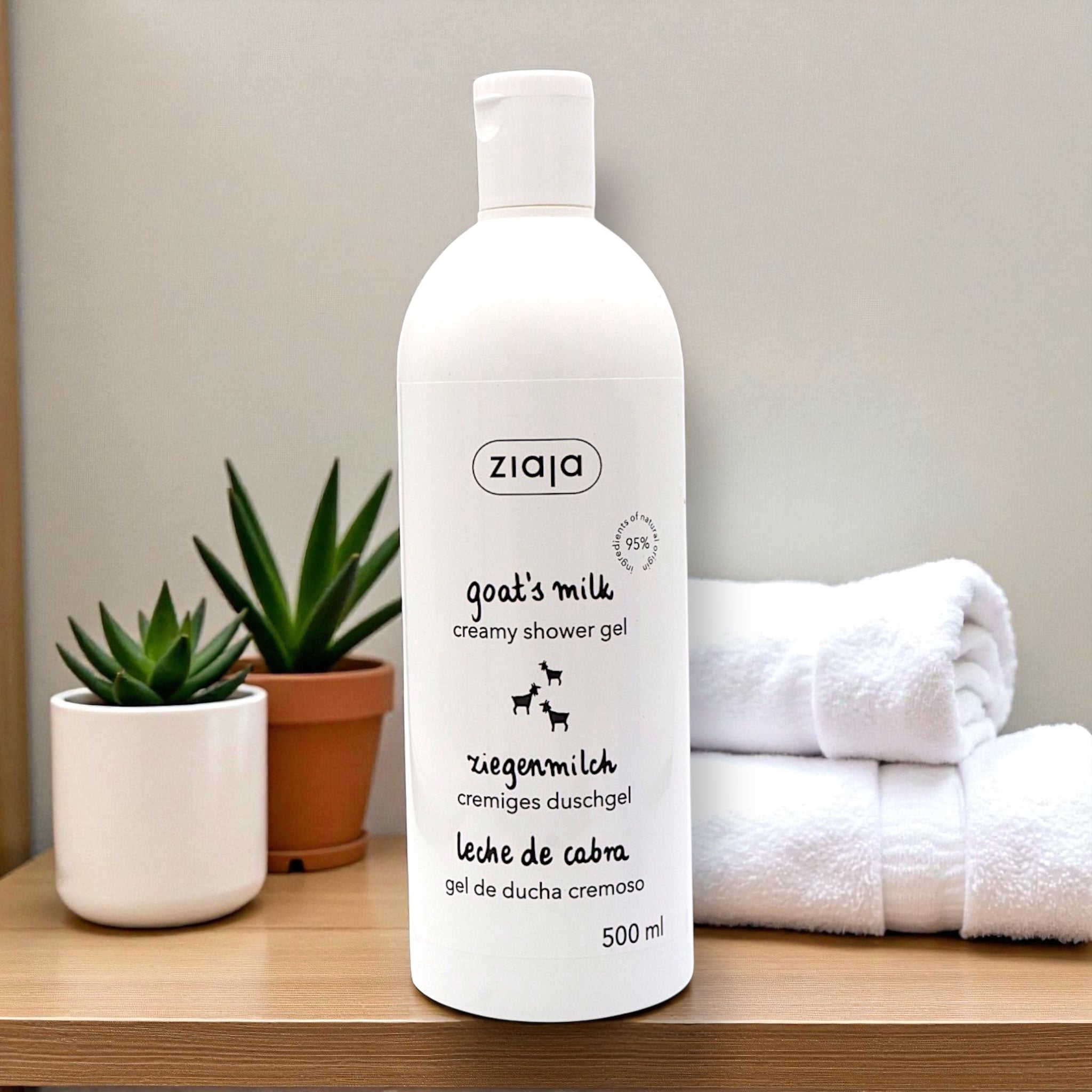 Gel douche au lait de chèvre (500 ml)