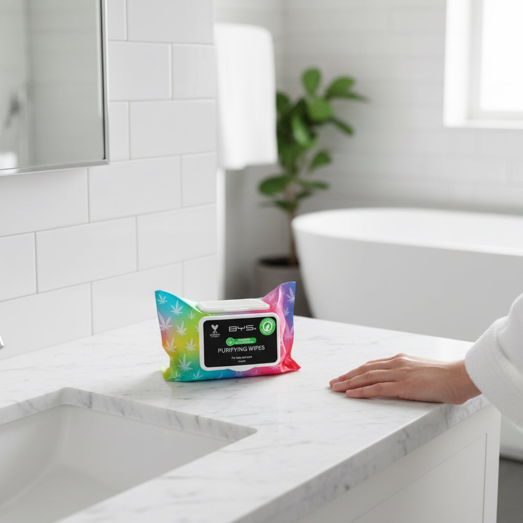 Lingettes Démaquillantes Purifiantes au Chanvre x25