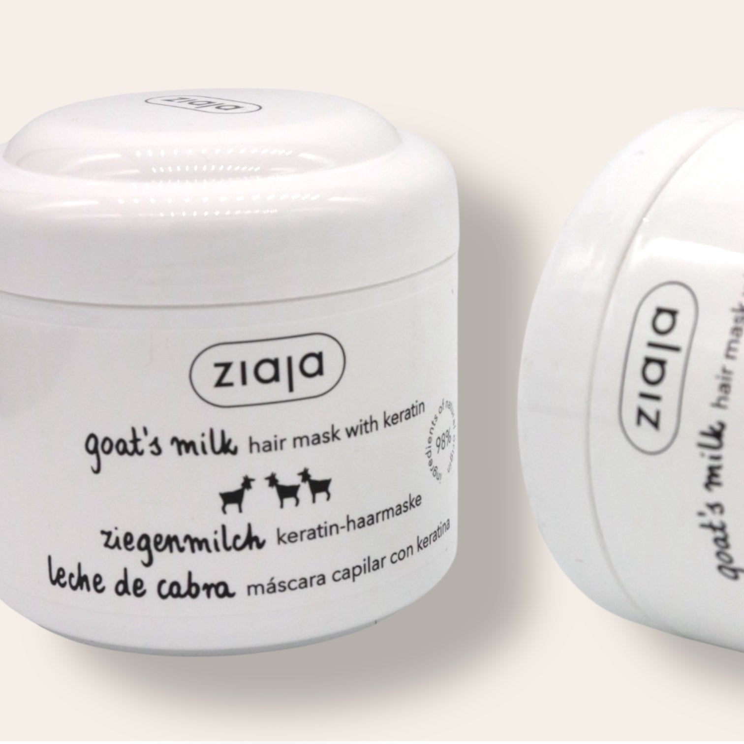 Masque Revitalisant Cheveux à la Kératine et au Lait de Chèvre