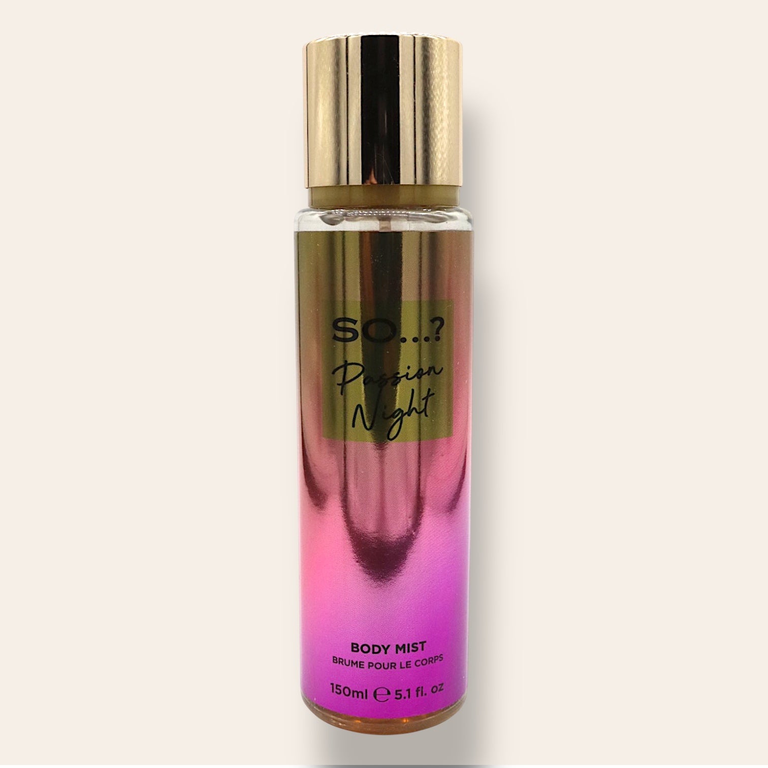 Brume Parfumée Passion Night - Vanille, Fruits Exotiques, Fleur d'Oranger - 150ml