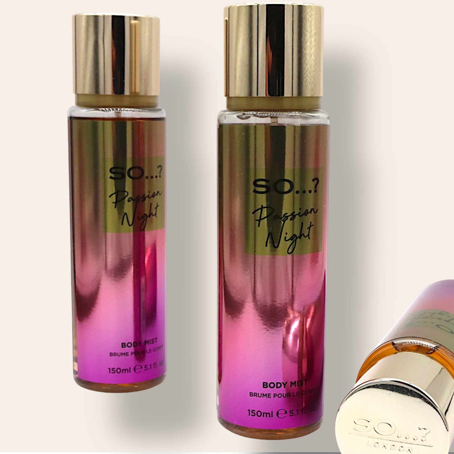 Brume Parfumée Passion Night - Vanille, Fruits Exotiques, Fleur d'Oranger - 150ml