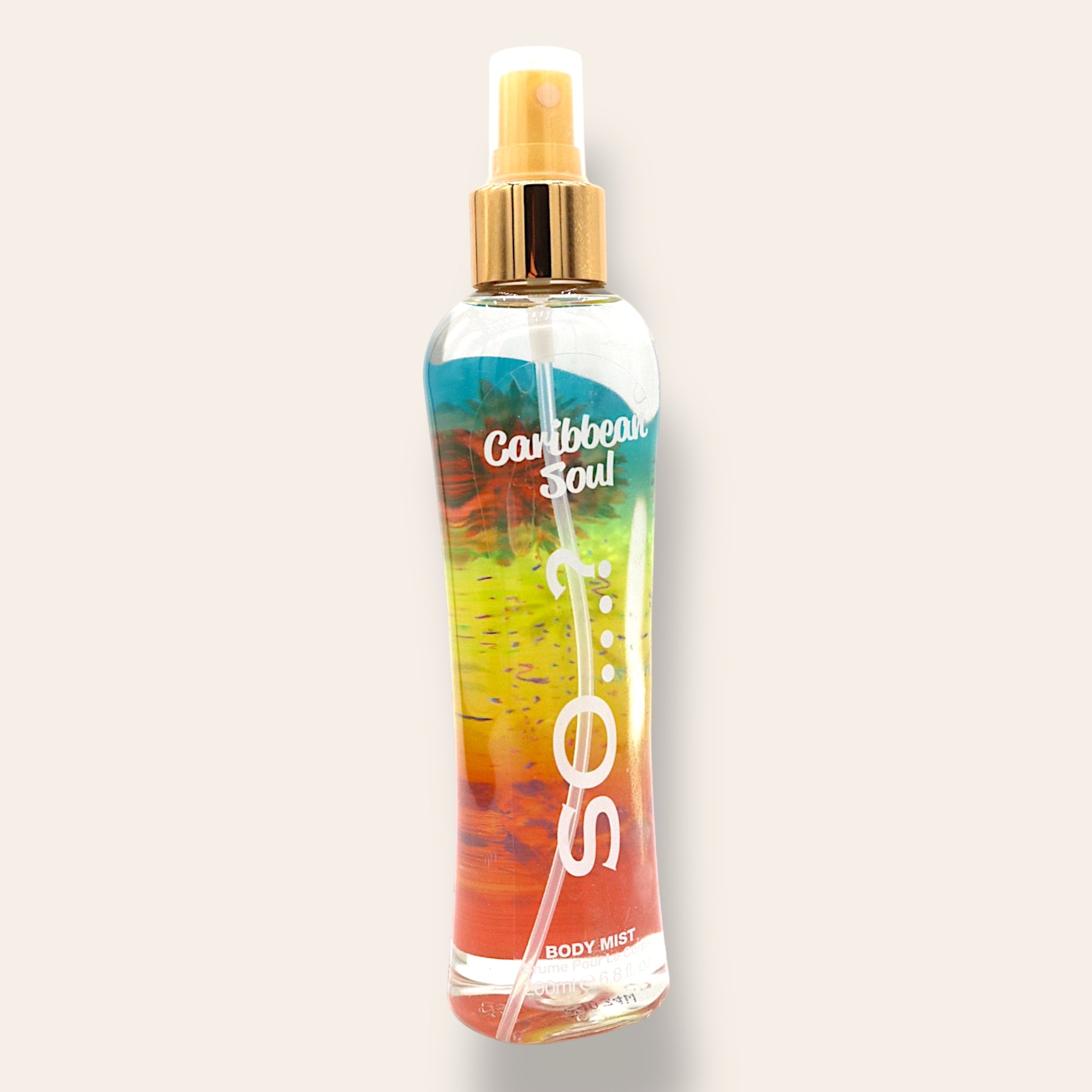 Brume Corps Caribbean Soul - Fleurs tropicales, Ananas, Kiwi- 200ml