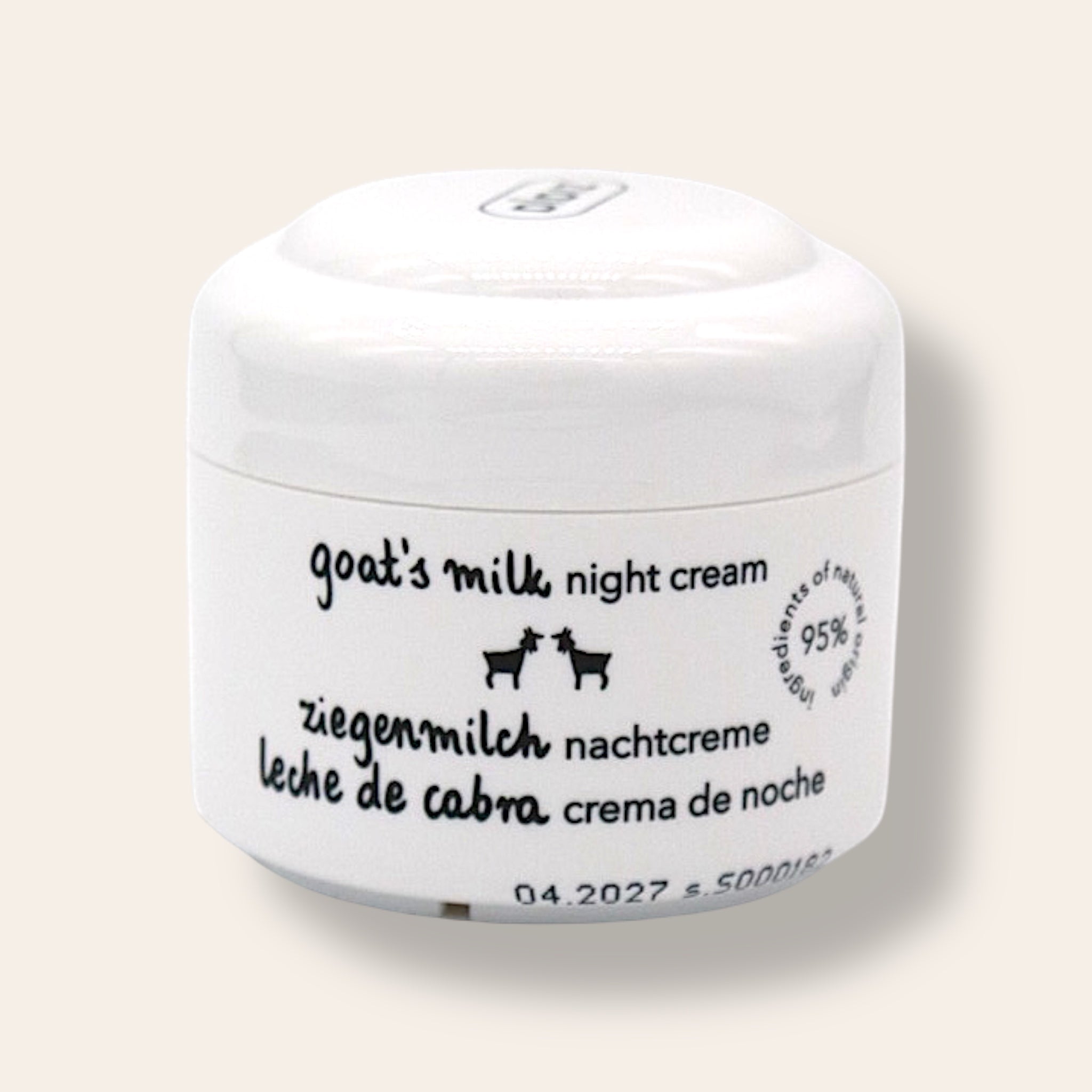 Crème de Nuit Anti-Âge au Lait de Chèvre