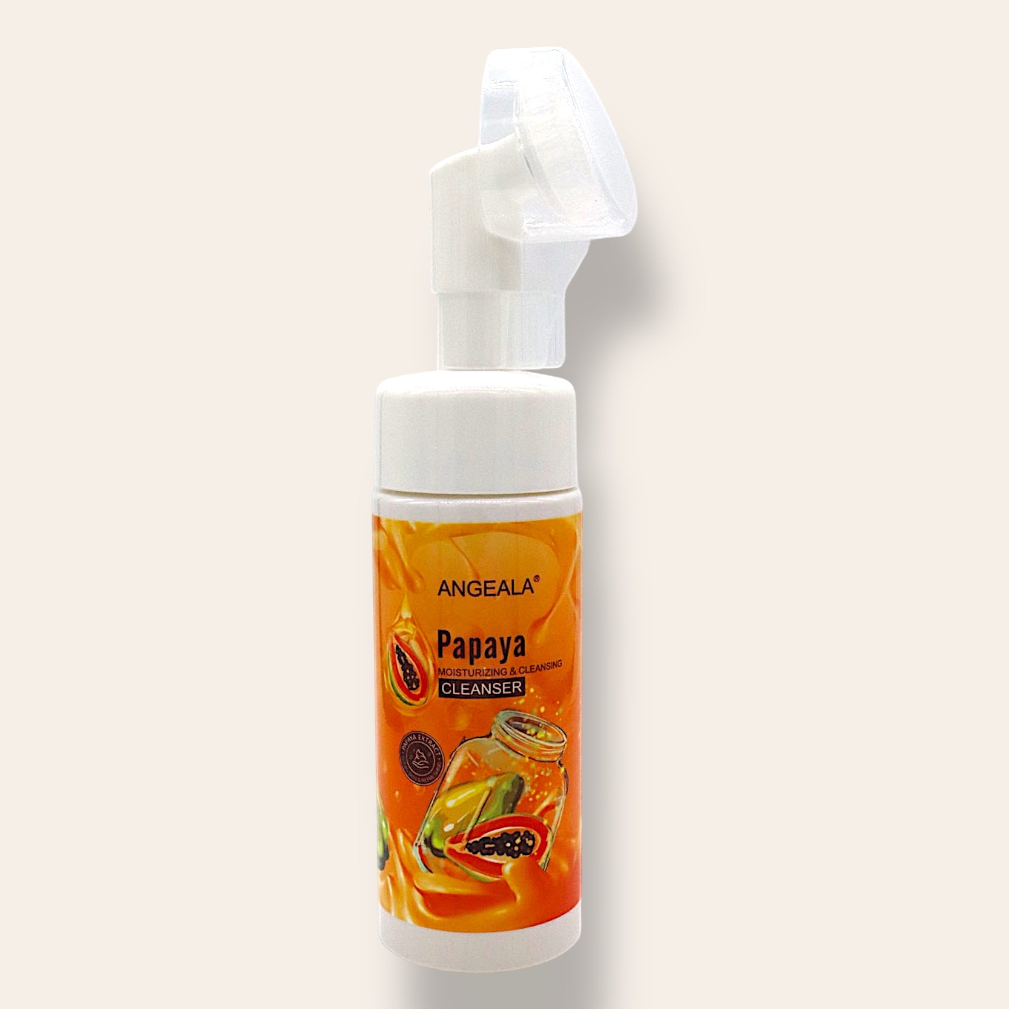 Mousse Démaquillante & Nettoyante à la Papaye (150 ml)