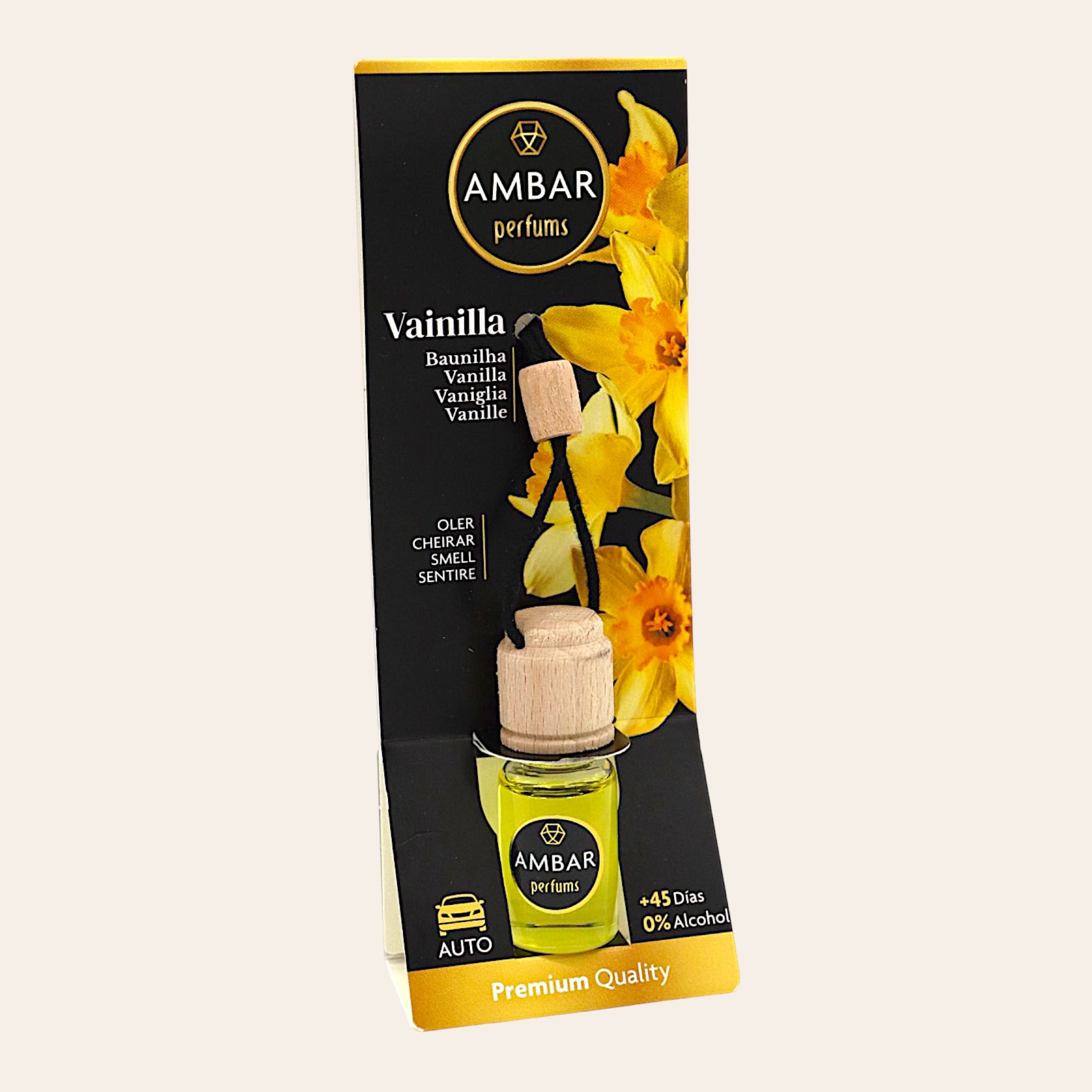 Parfum pour voiture à suspendre – Vanille +45j